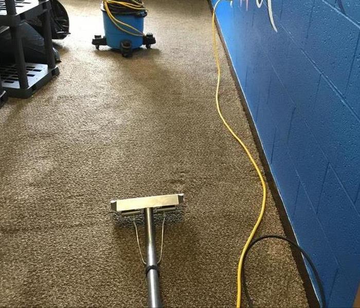 Carpet extraction in a local business